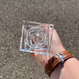 Vase en cristal jg Durand