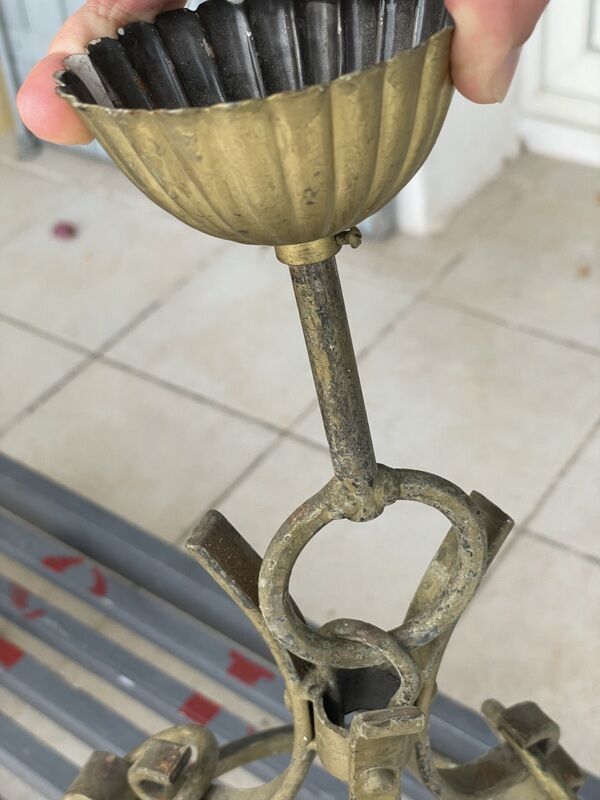 Old Outdoor Suspension Lamp