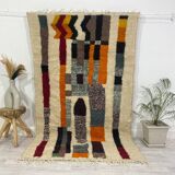 Handmade Moroccan Berber carpet 235 x 140 CM