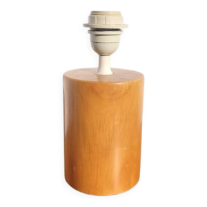 pied de lampe en bois