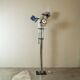 Adjustable Space Age floor lamp in metal, Italy, 1970s