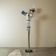 Adjustable Space Age floor lamp in metal, Italy, 1970s