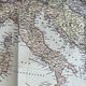 Very large map 93x73: Physical and Political Europe, printed by L