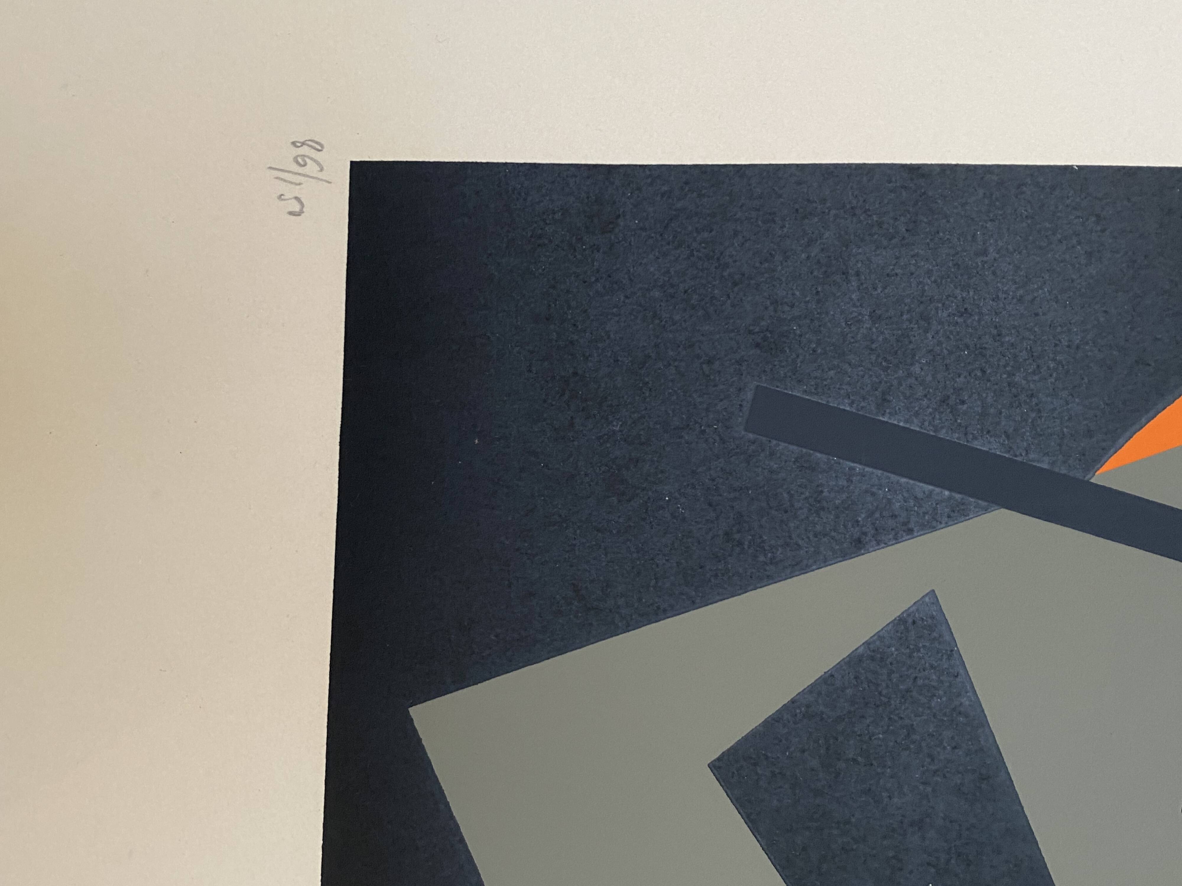 Sérigraphie de Nadia Leger - Années 70