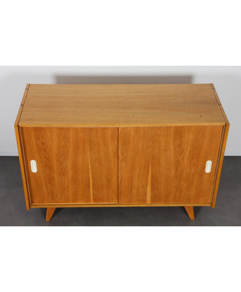 Vintage wooden dresser designed by Jiri Jiroutek, model U-452, 1960