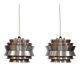Swedish pair of pendant lamps | carl thore pendel | 1970s
