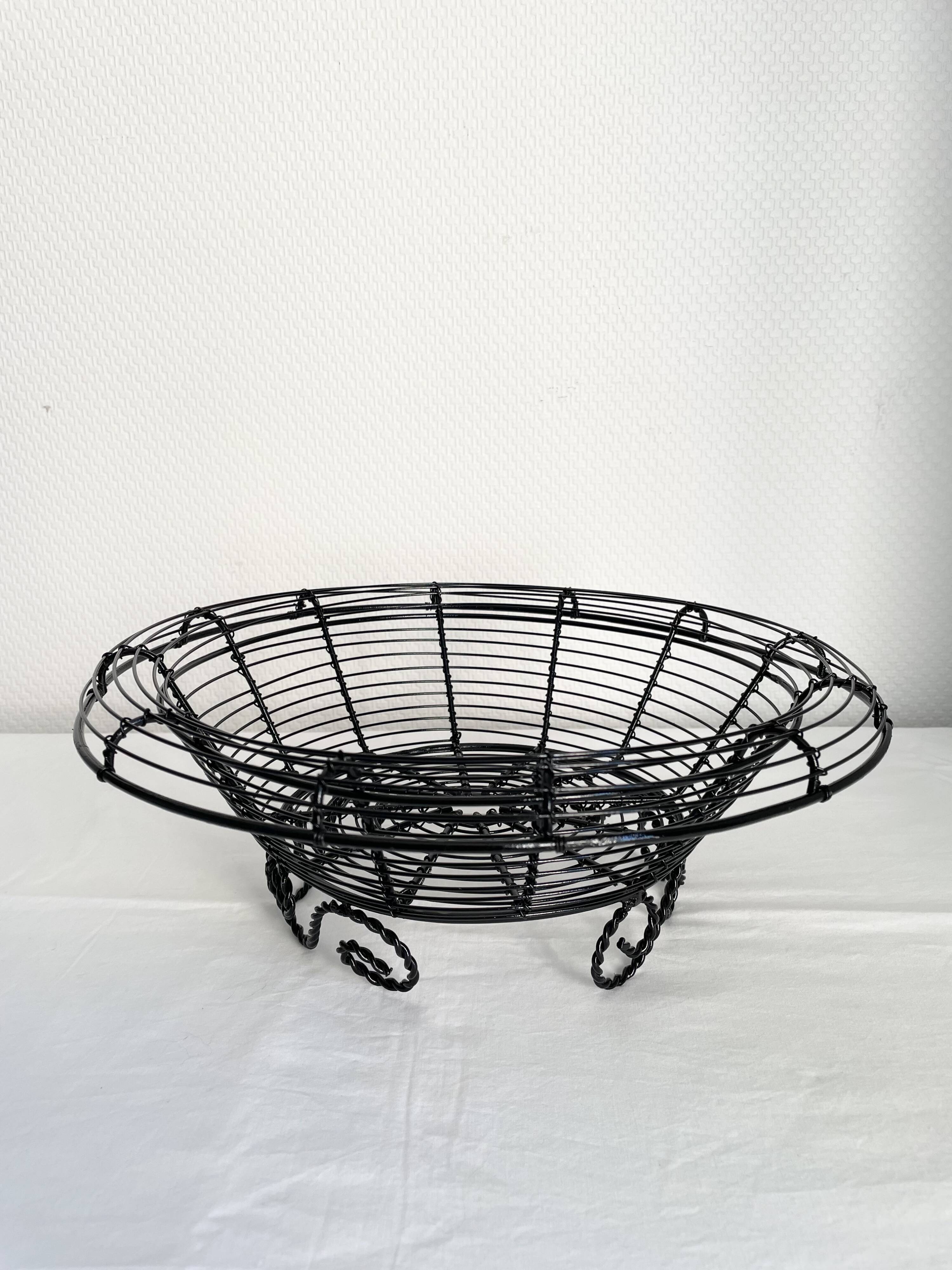 Wired metal basket