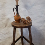 High brutalist stool