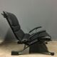 Fauteuil Pep Bonet Tuman en similicuir noir pour Levesta, vers 1969