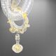Venetian lustre in Murano glass and gold leaf