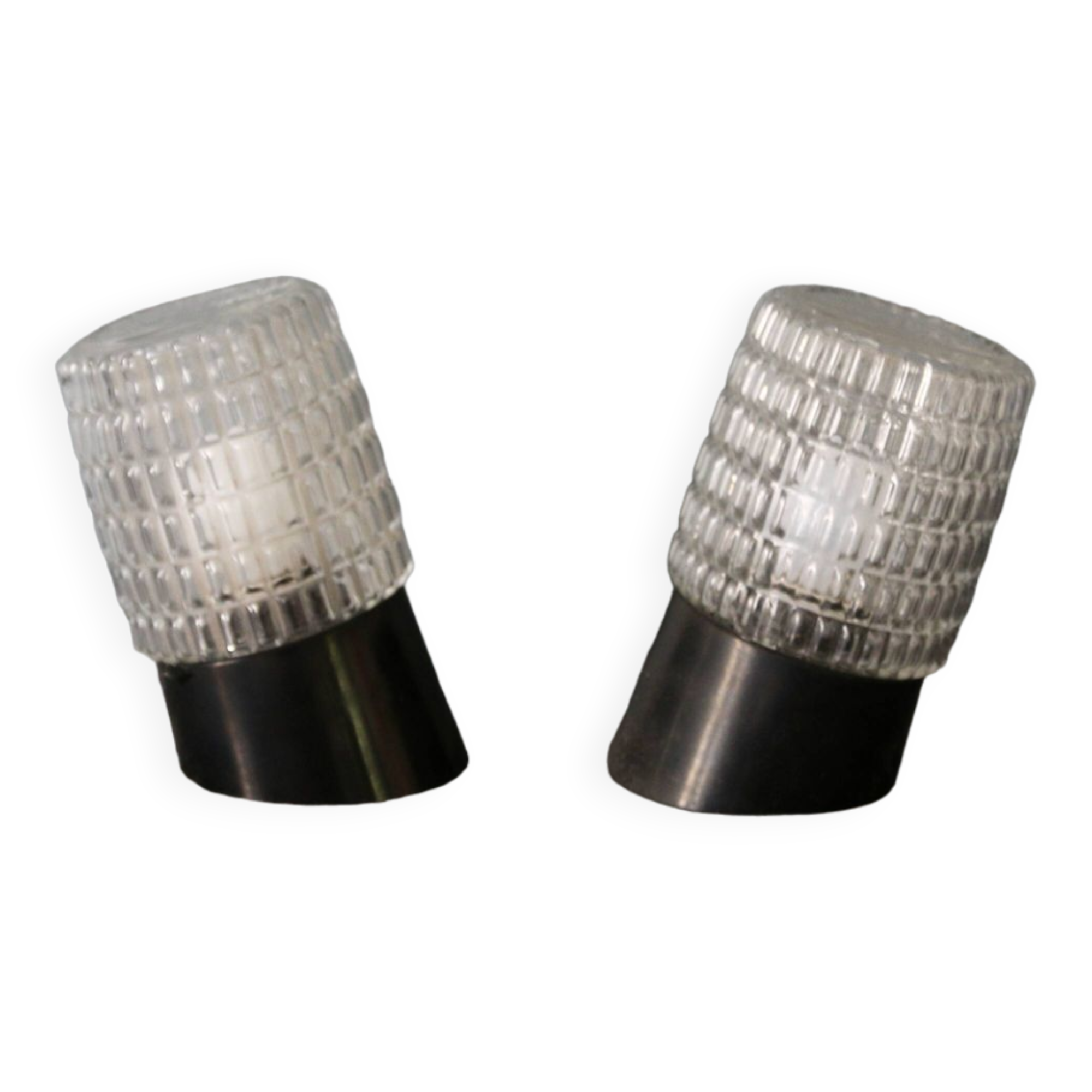 Pair of vintage 1960 bakelite wall lights