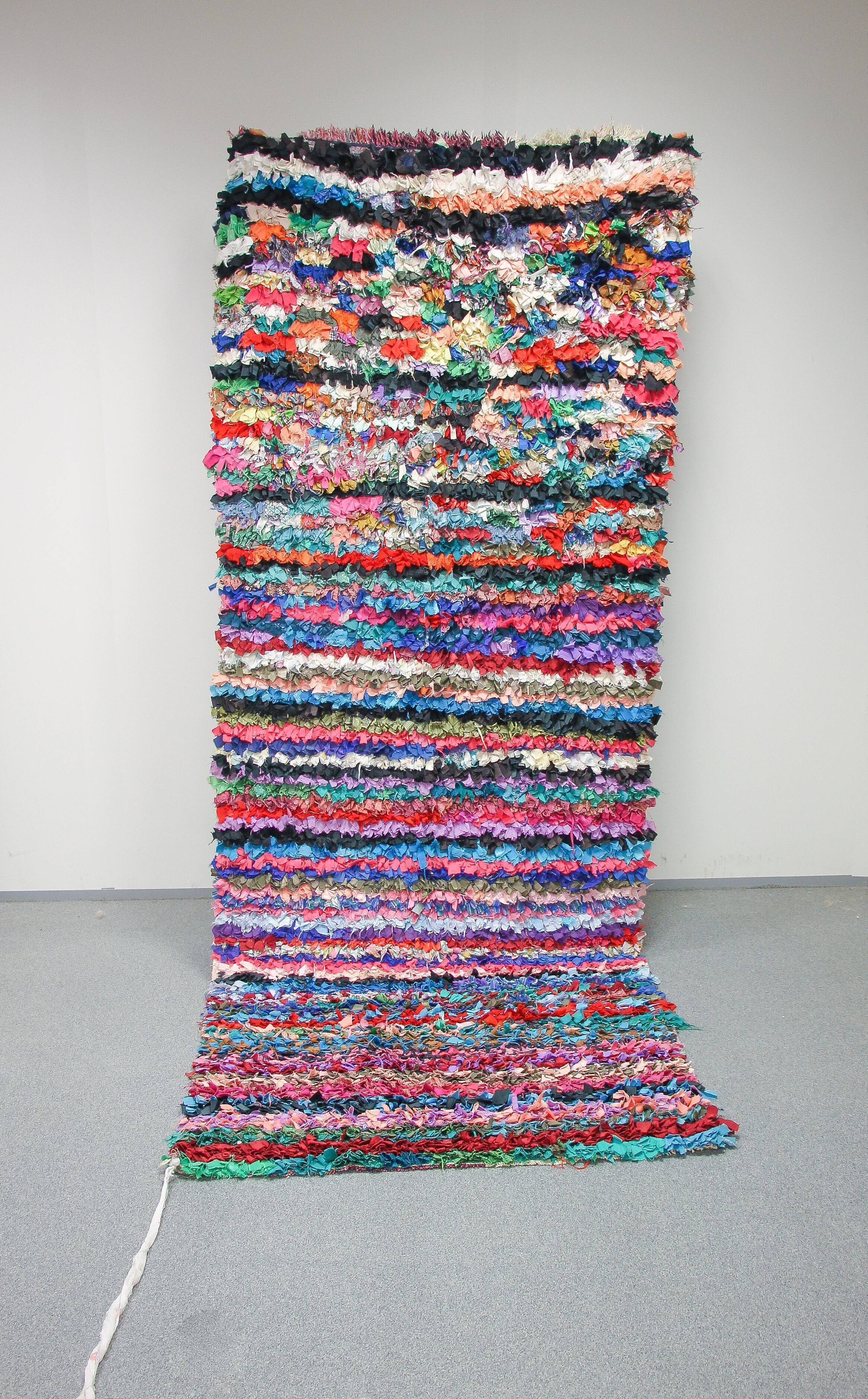 Corridor c boucherouite carpet - 320x105cm