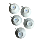 Series of 5 cups in Limoges pork