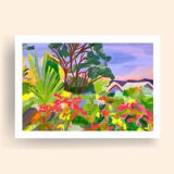 Chamarel - Limited edition art print (A3)
