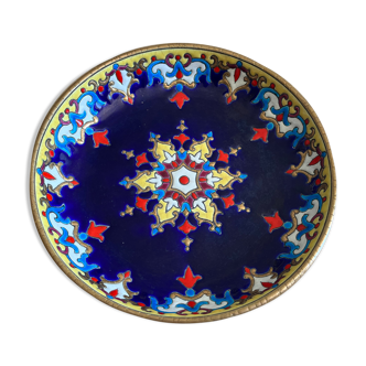 Longwy enamel cup - M.P Chevalier