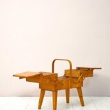 Scandinavian sewing basket