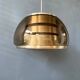 Suspension Space Age vintage 1970s in smoked glass