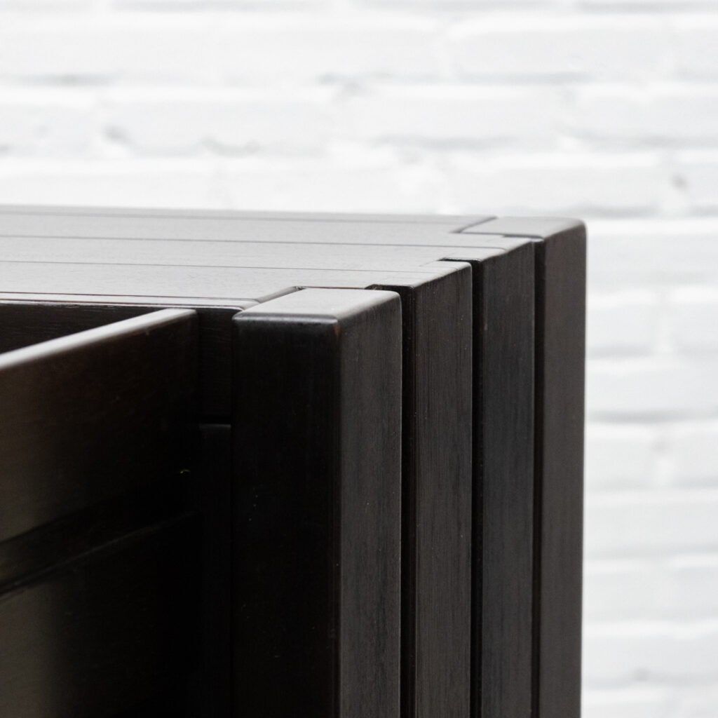 Iroko wood sideboard Maison Regain