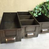 Lot of 3 industrial lockers