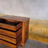 Petite commode Louis Philippe en noyer