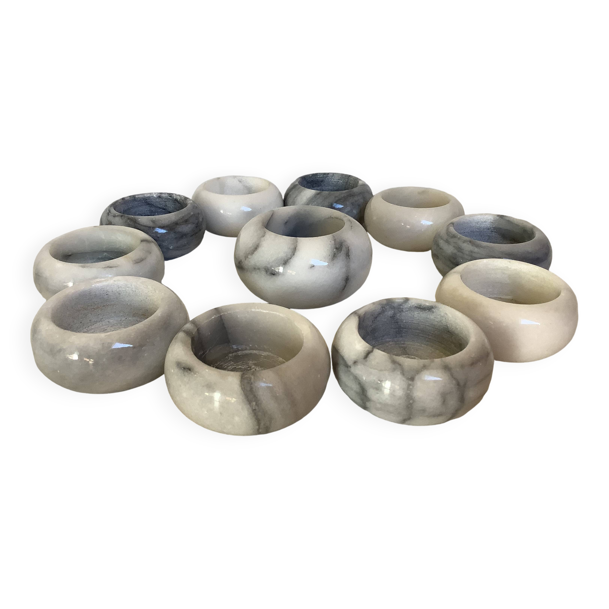 Our marble candle holders