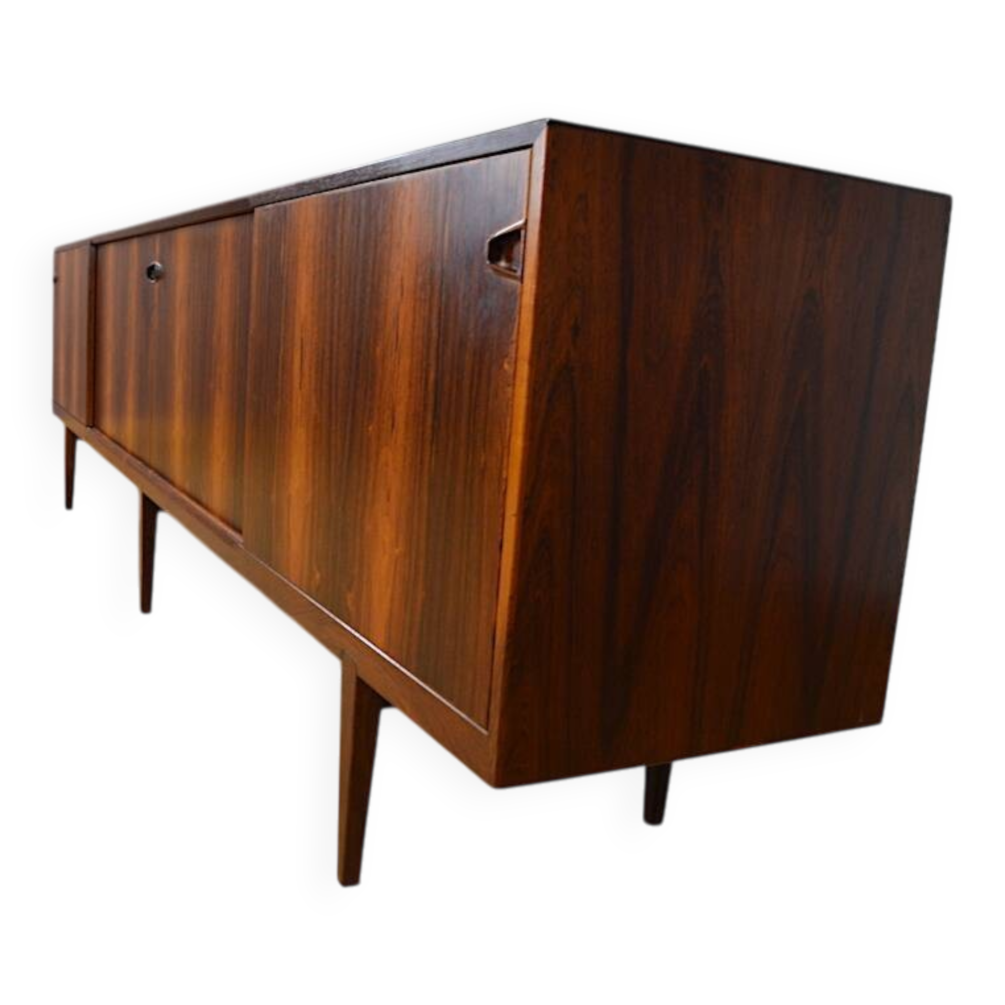 Danish enfilade in Rio rosewood by H. Rosengren Hansen 1960