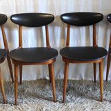 Chaises « Licorne » par Baumann années 70/80