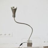 70s steel lamp