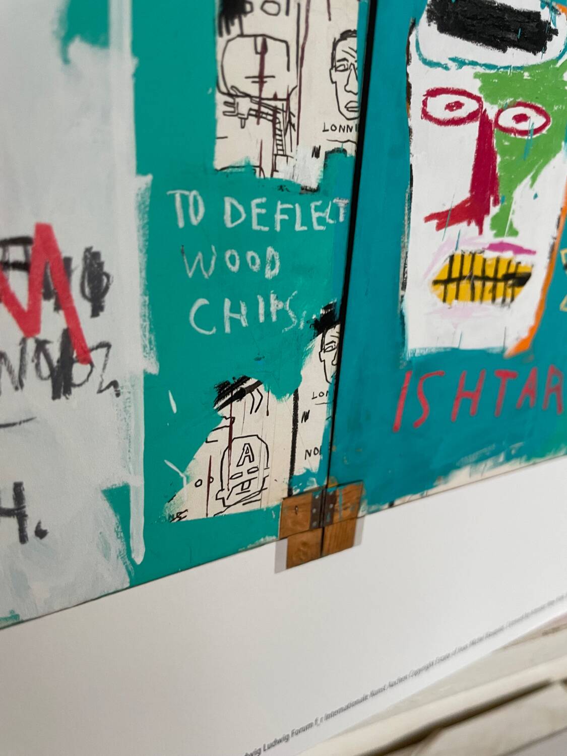 Jean Michel Basquiat (1960-1988), Ishatar 1983, publié par King McGaw, sous licence Arestar New York