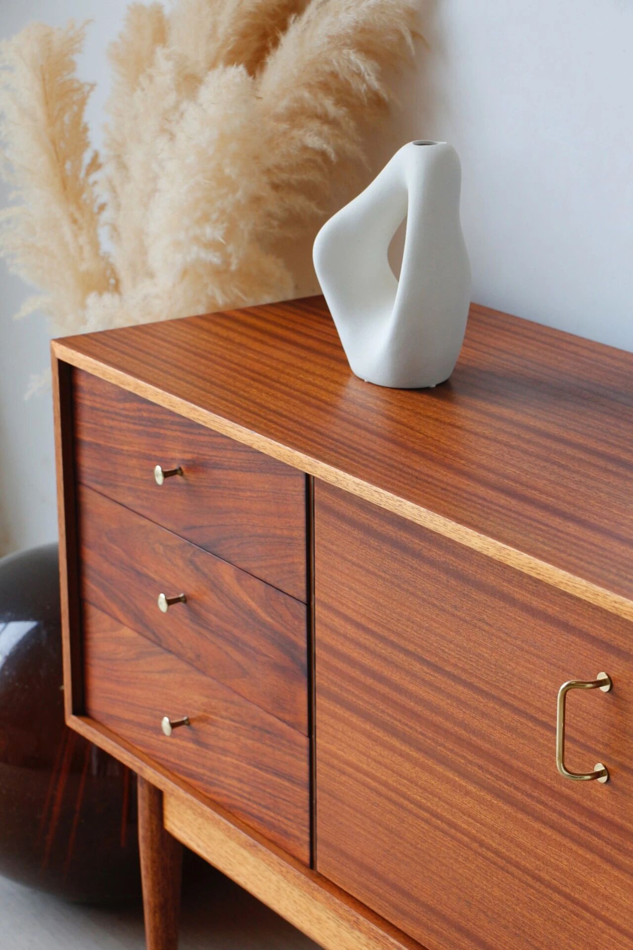 Rosewood mahogany enfilade Uniflex (1960) – Vintage furniture