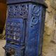 Enamelled cast iron wood stove year 1938 Rosières
