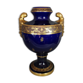 Vase porcelaine de Tours - JAget & Pinon 53 cm SB