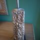 Vintage 80's lamp in gold metal