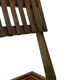 Mid-century daybed with removable backrest in oak 50's design