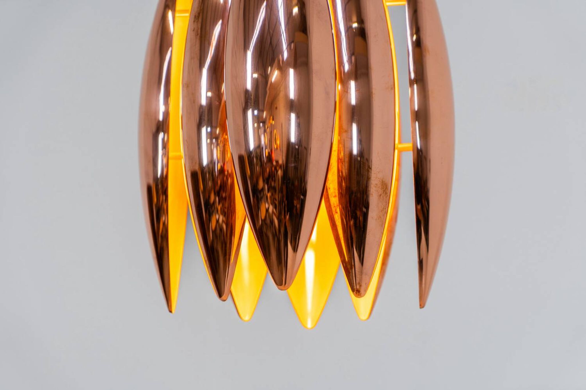 Copper suspension "Kastor" by Jo Hammerborg for Fog & Mørup