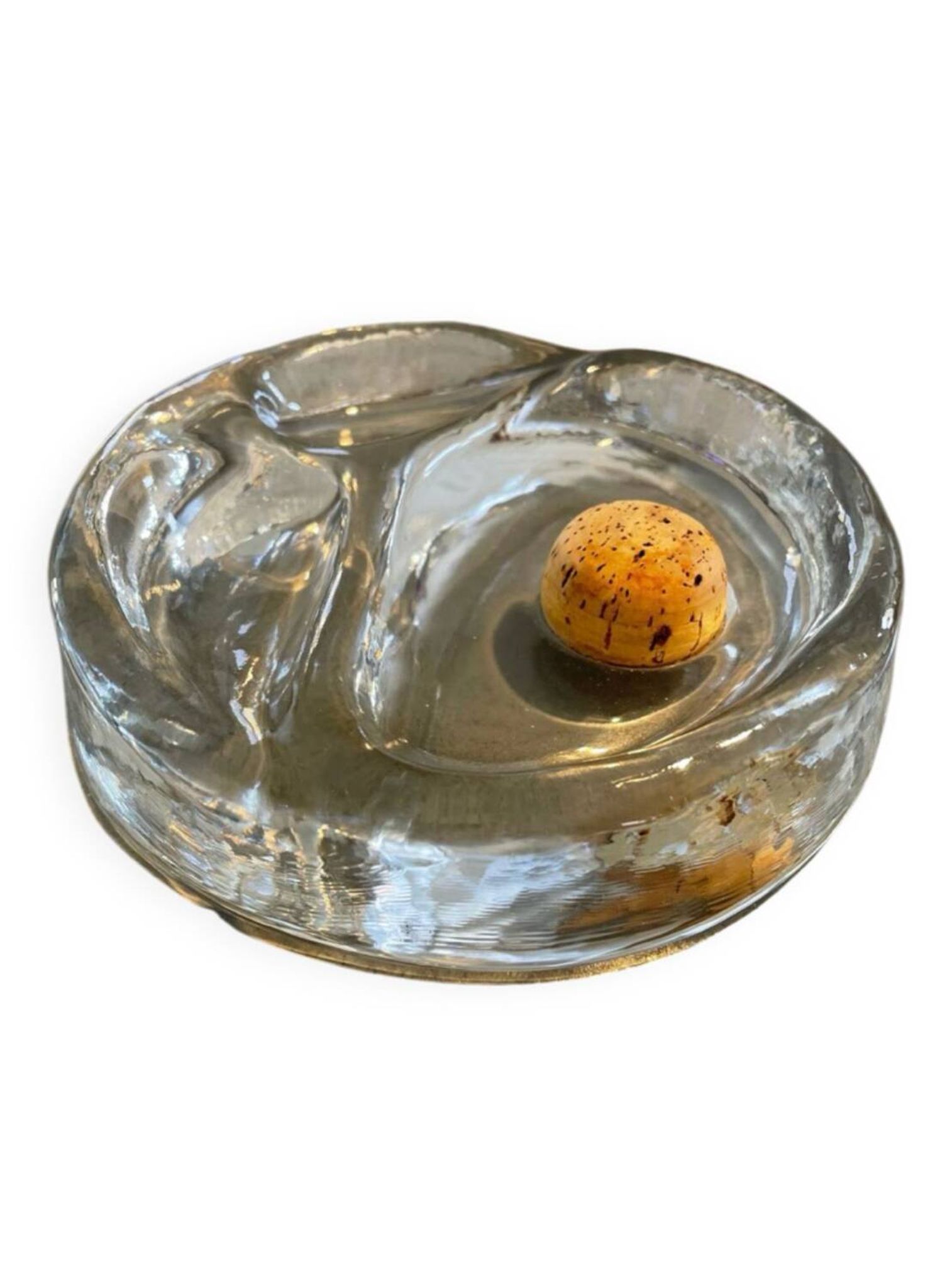 Cendrier à pipes Georgshütte Glasdesign