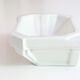Art Deco porcelain wall soap holder
