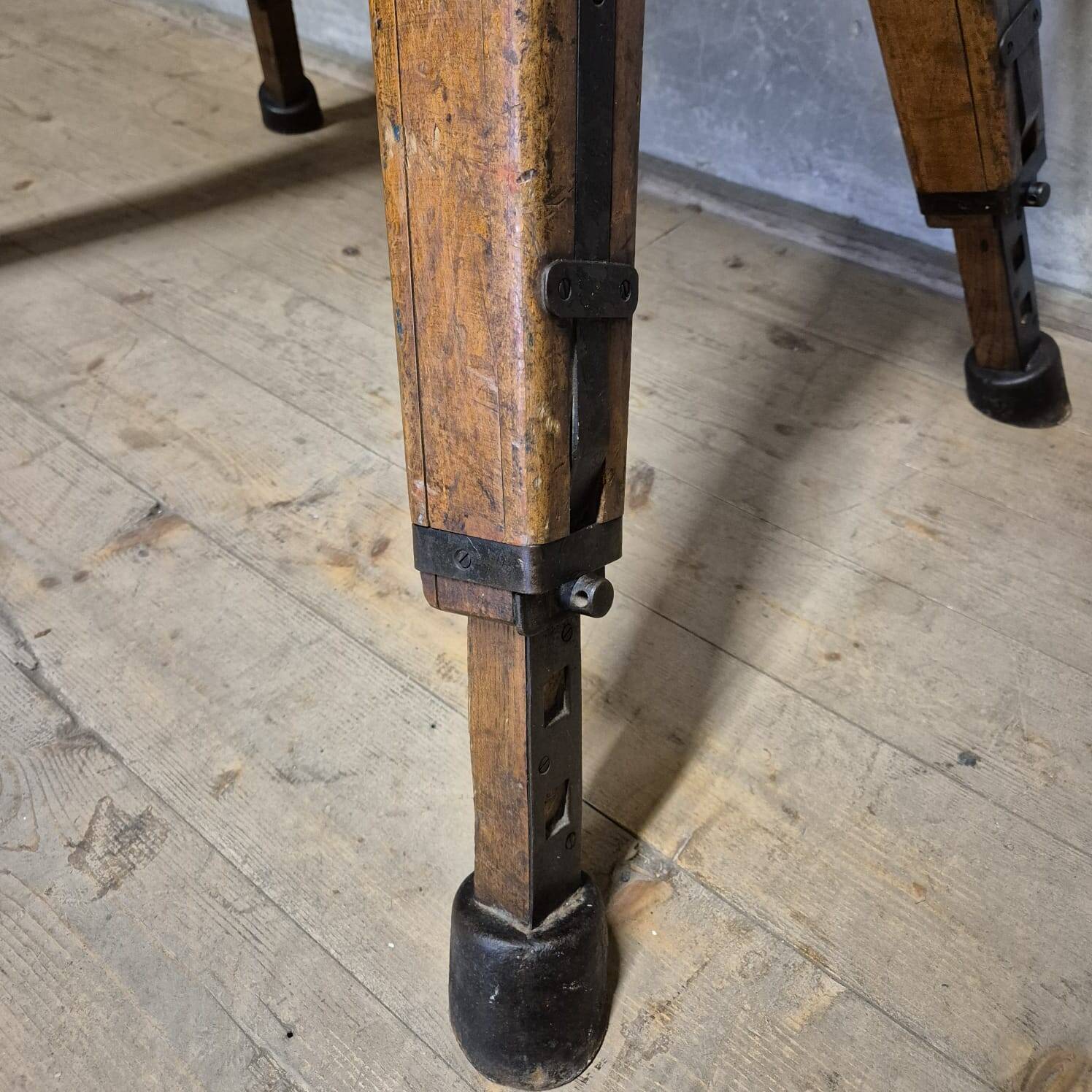 Vintage Gymnastics Vaulting Horse, Czechoslovakia, 1960s