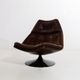 Leather F511 Lounge Chair by Geoffrey Harcourt for Artifort 1960s