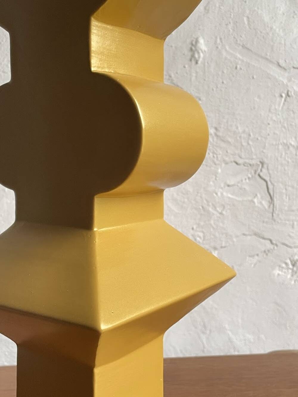 Memphis style ceramic vase "Totem" by Florio Keramia 1990s