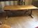 Two-drawer farmhouse table