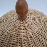 Tray and its vintage wicker bell