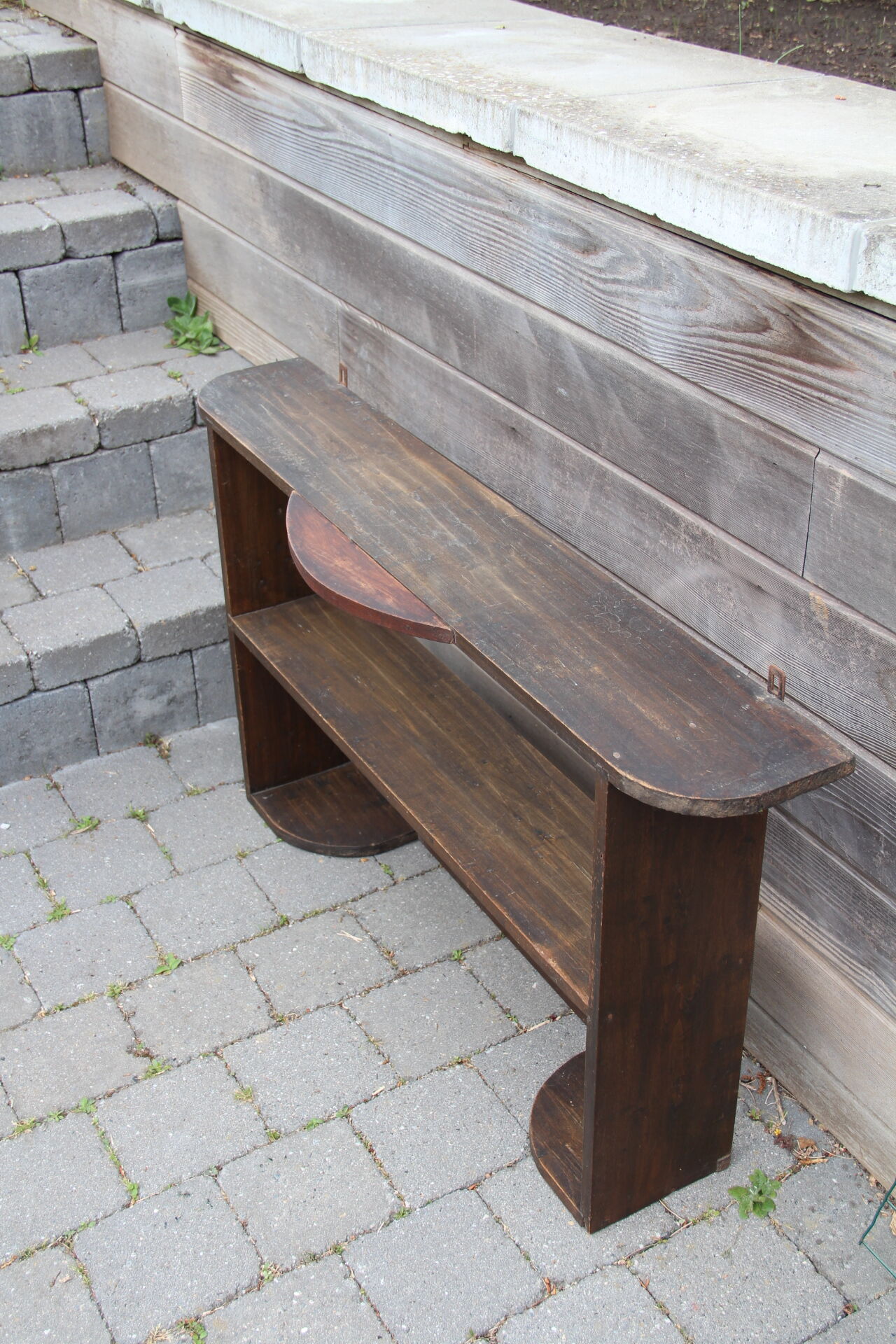 Etagère rustique en bois