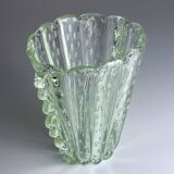 Vintage Murano glass vase by Barovier & Toso, Italy 1930-40s