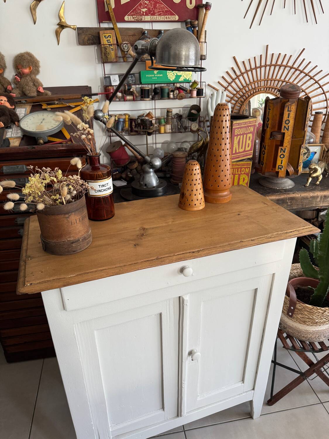 Antique vintage Parisian sideboard