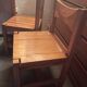 Set of 4 “Hongisto” chairs in solid pine – Ilmari Tapiovaara / Lauk