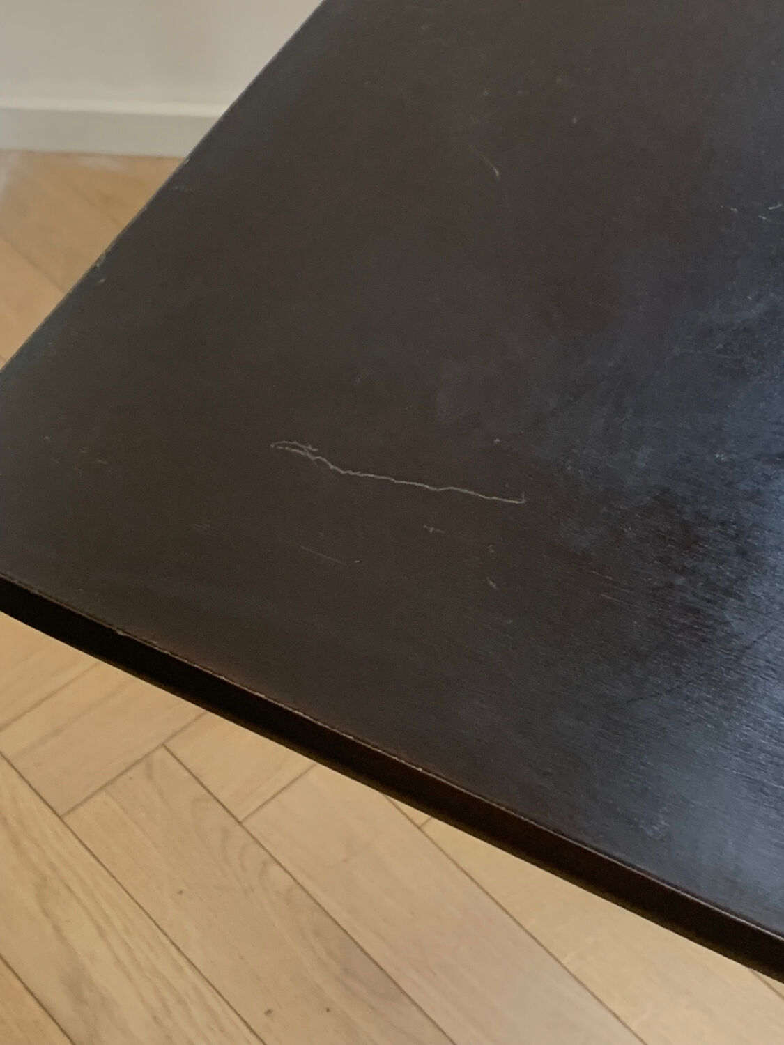 Hand-cranked coffee table