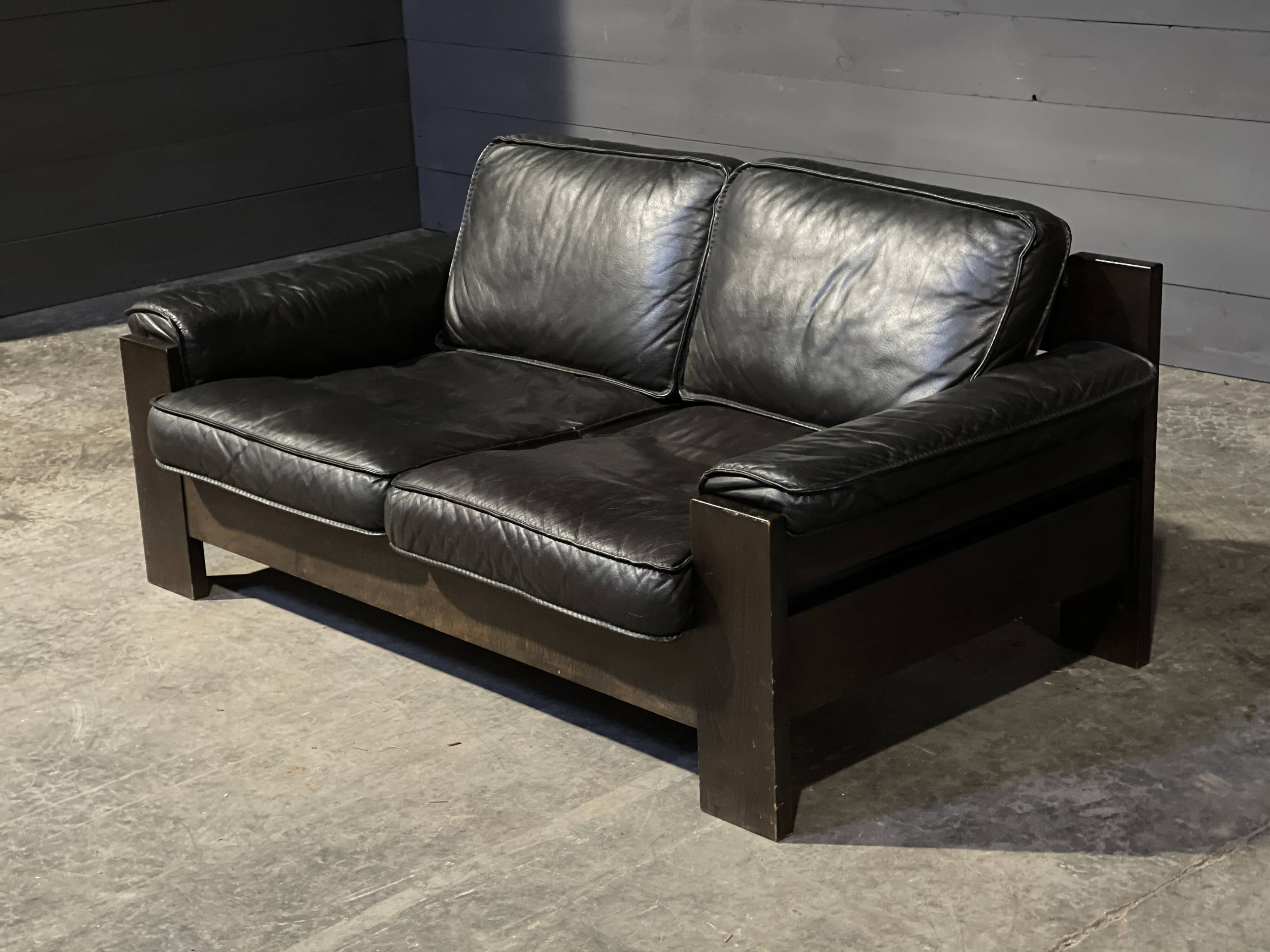 Vintage leather sofa