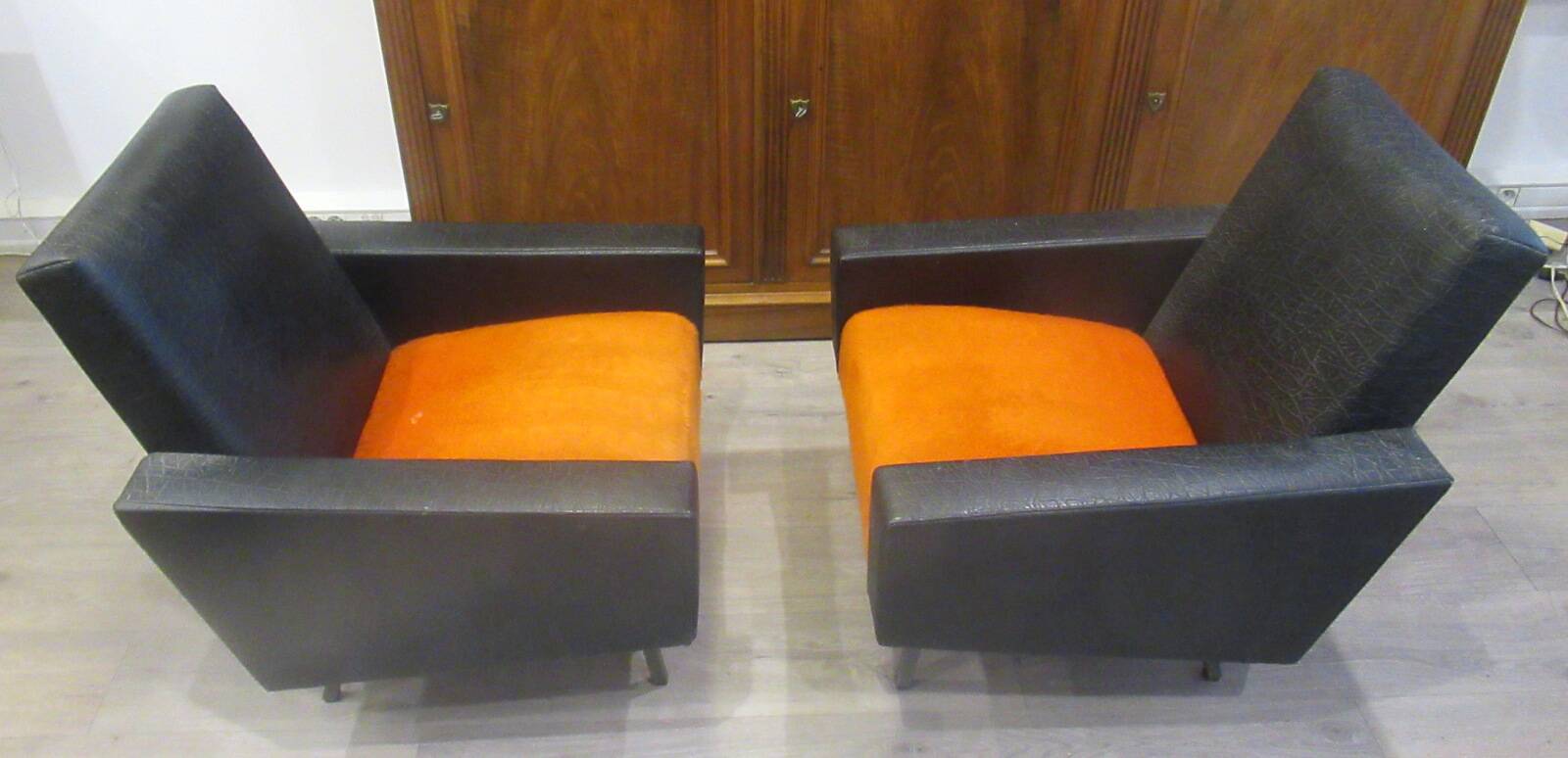 Pair of vintage armchairs