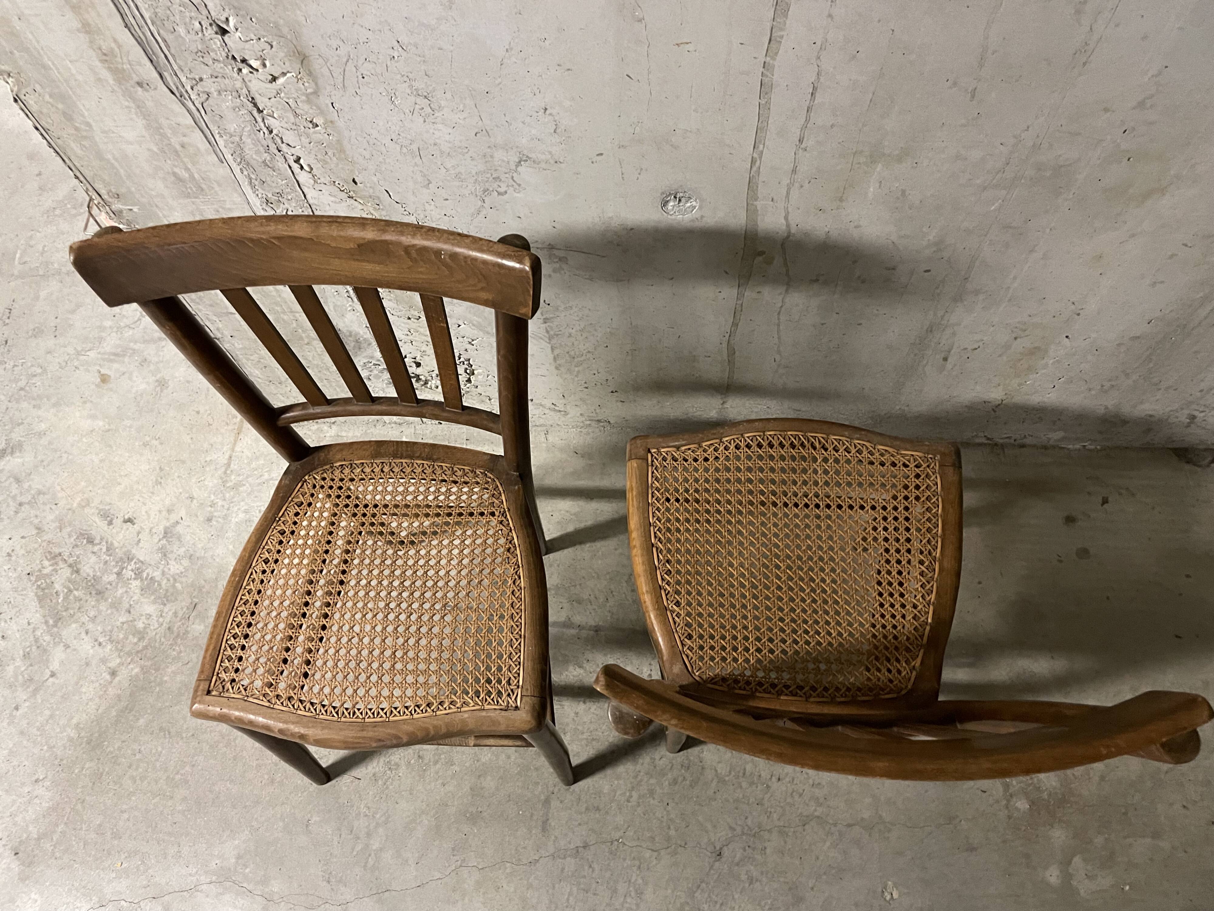 Bistro chairs 50s